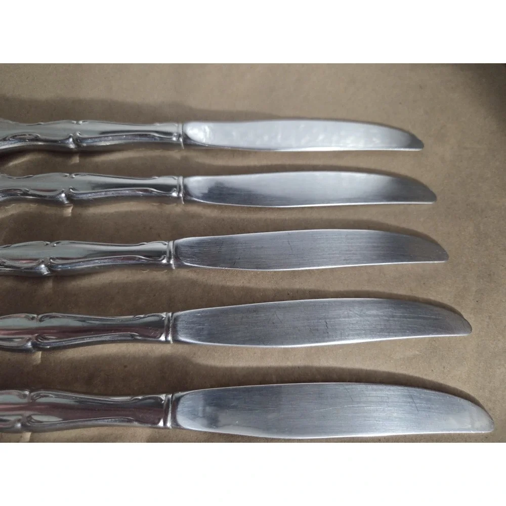 Oneida Community‎ Cantata Stainless Flatware 5pc Knife Lot 9in Silverware
